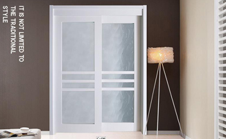 玻璃木門做定制衣柜好嘛？